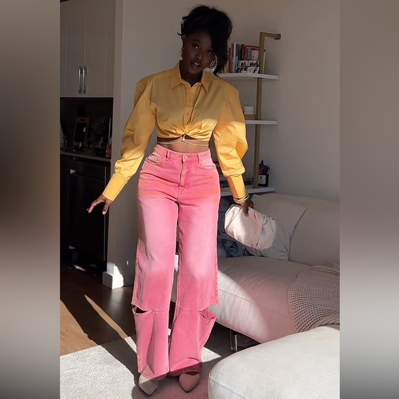 Hanifa Aster Acid jeans XL - Picture 2 of 16